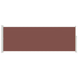Retractable Side Awning 160 x 500 cm Brown