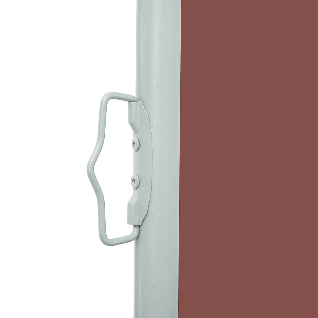 Retractable Side Awning 160 x 500 cm Brown
