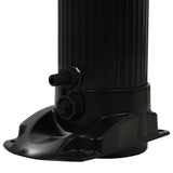 Foldable Solar Shower Black 214 cm 23 L - Close-Up Angle