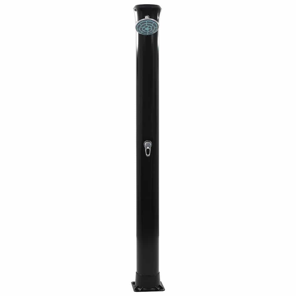 Solar Shower Black 196 cm 40 L