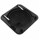 Solar Pool Heater 75x75x36 cm HDPE Aluminium - Front View