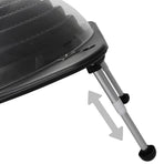 Solar Pool Heater 75x75x36 cm HDPE Aluminium