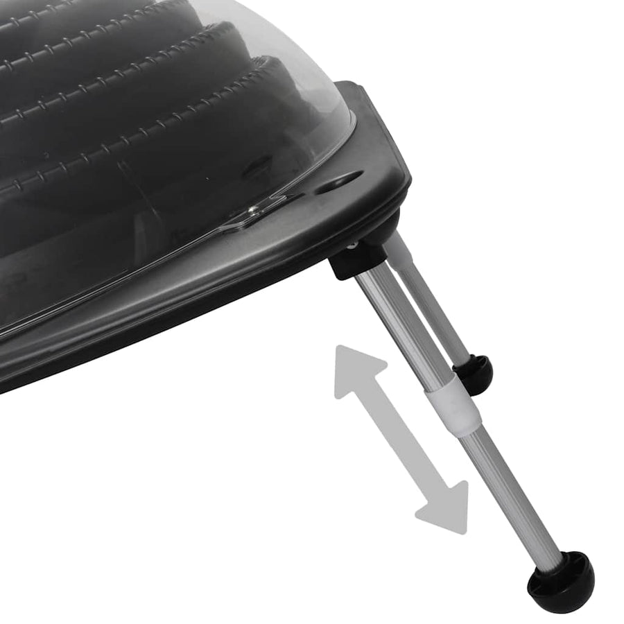 Solar Pool Heater 75x75x36 cm HDPE Aluminium