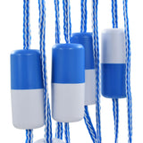 Swimming Pool Safety Divider Rope 6 m Plastic - Top-Down View