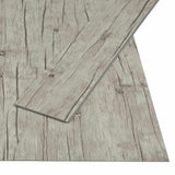 Click Floor 3.51 m² 4 mm PVC Oak Washed - Front View