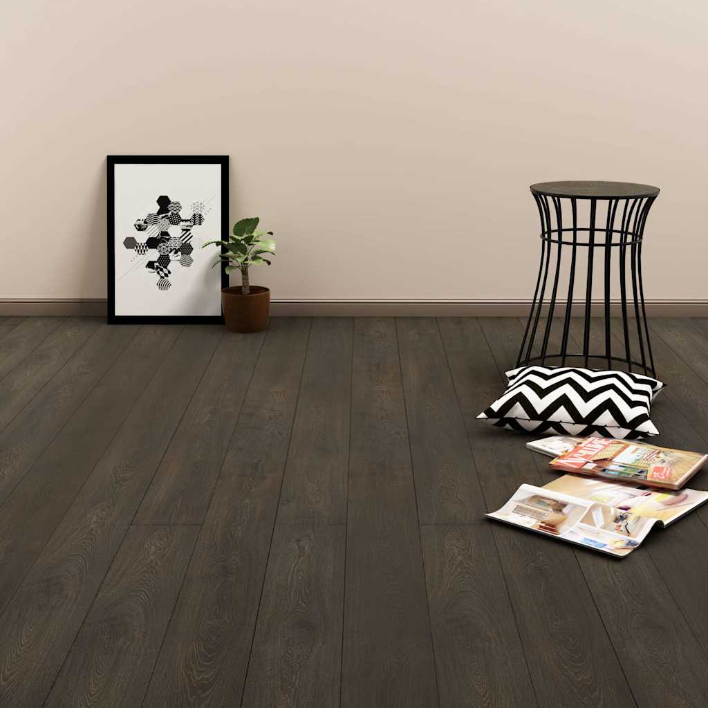Click Floor 3.51 m² 4 mm PVC Dark Brown