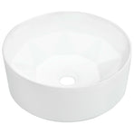 Wash Basin 36x14 cm Ceramic White