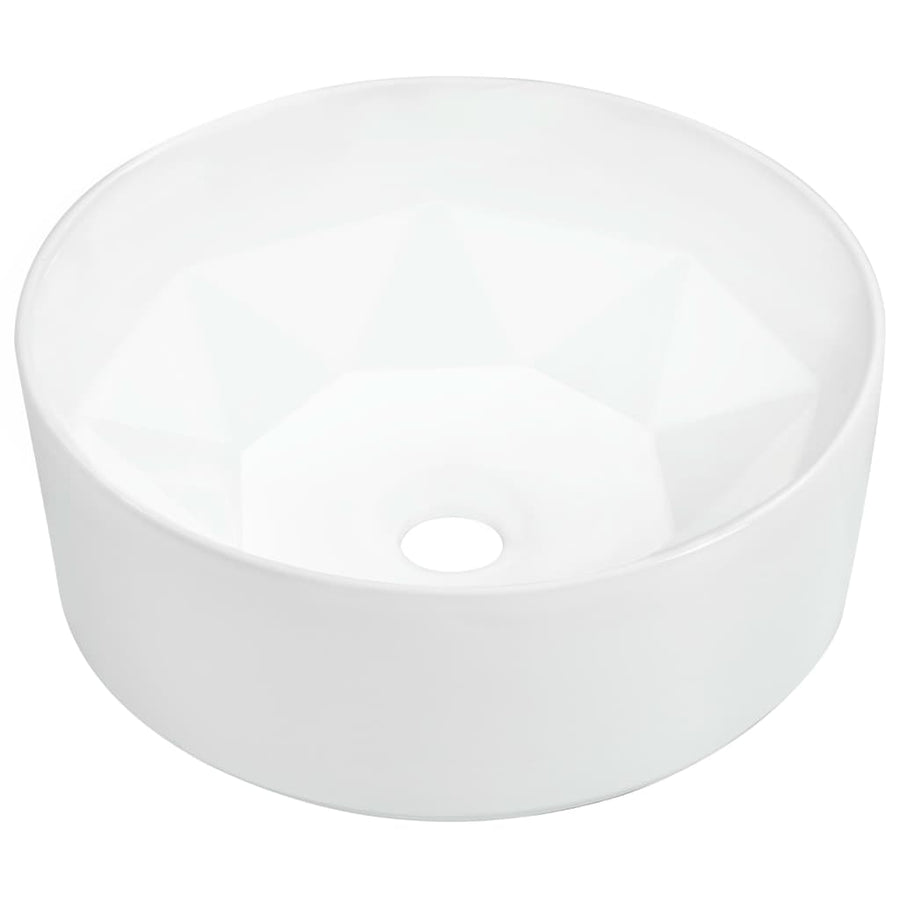 Wash Basin 36x14 cm Ceramic White