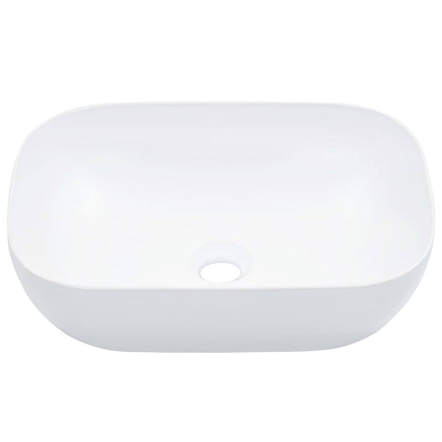 Wash Basin 45,5x32x13 cm Ceramic White