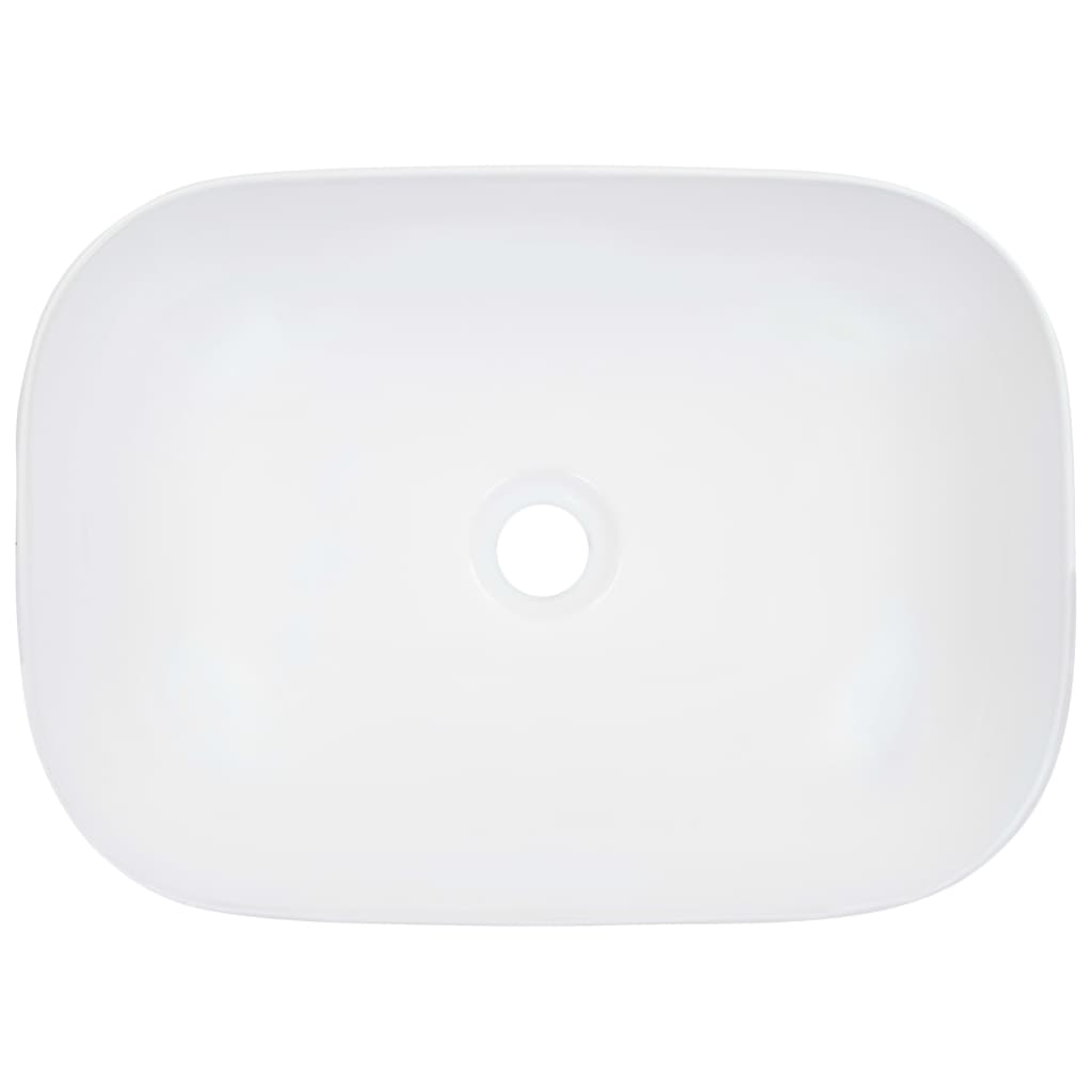 Wash Basin 45,5x32x13 cm Ceramic White