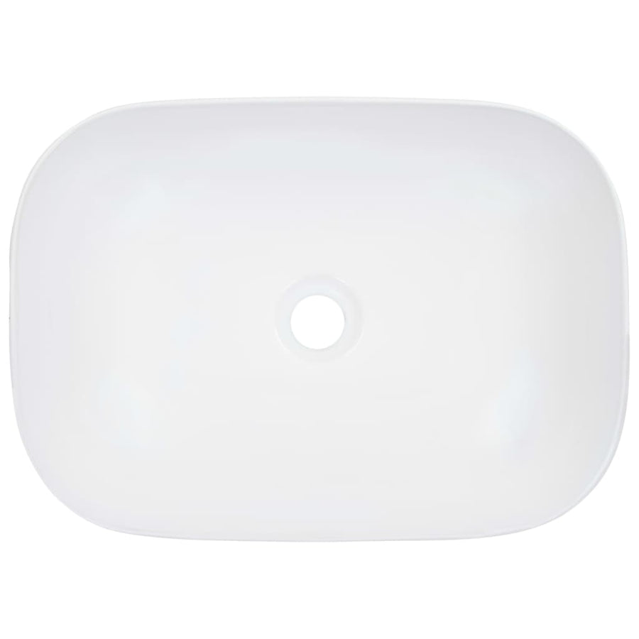 Wash Basin 45,5x32x13 cm Ceramic White