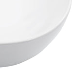 Wash Basin 45,5x32x13 cm Ceramic White