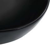 Wash Basin 45,5x32x13 cm Ceramic Black