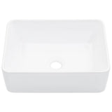 Wash Basin 40x30x13 cm Ceramic White