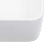 Wash Basin 40x30x13 cm Ceramic White
