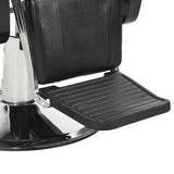 Barber Chair Black 72x68x98 cm Faux Leather - Extra Image