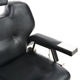 Barber Chair Black 72x68x98 cm Faux Leather - Extra Image