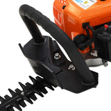 Petrol Hedge Trimmer 722 mm Orange and Black - Rear View