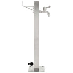 Garden Water Column Stainless Steel Square 65 cm