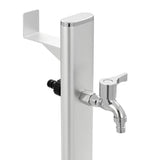 Garden Water Column Aluminium 95 cm - 45-Degree Angle