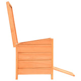 Cat House Solid Pine & Fir Wood 50x46x43.5 cm - Close-Up Angle