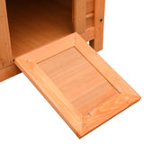 Cat House Solid Pine & Fir Wood 50x46x43.5 cm - Extra Image