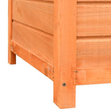 Dog Cage Solid Pine & Fir Wood 120x77x86 cm - Extra Image