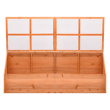 Greenhouse Wood 180x57x62 cm - Side View