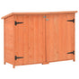Garden Storage Shed 128x42x91 cm Wood