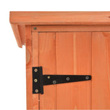 Garden Storage Shed 128x42x91 cm Wood - Extra Image