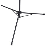 Music Book Stand Black Steel - Close-Up Angle
