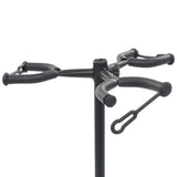 Guitar Stand Black Steel - Side View