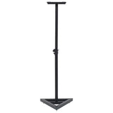 Studio Monitor Speaker Stands 2 pcs Black Steel