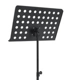 Music Book Stand Black Steel - 45-Degree Angle