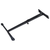 Keyboard Stand and Stool Set Black - Top-Down View