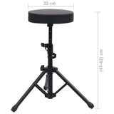 Keyboard Stand and Stool Set Black - Extra Image