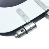 WC Toilet Seat with Soft Close Lid MDF Stones Design - Extra Image