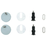 WC Toilet Seat with Soft Close Lid MDF Dolphins Design - Extra Image