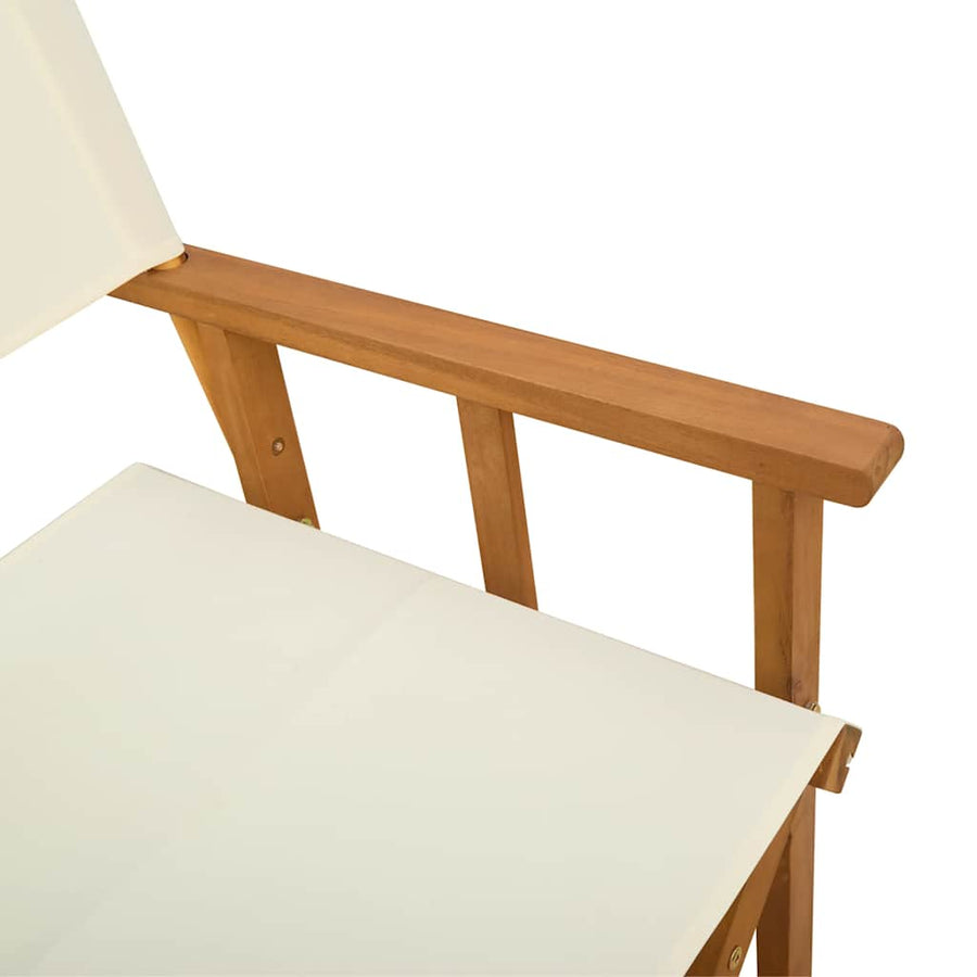 Director's Chair Solid Acacia Wood