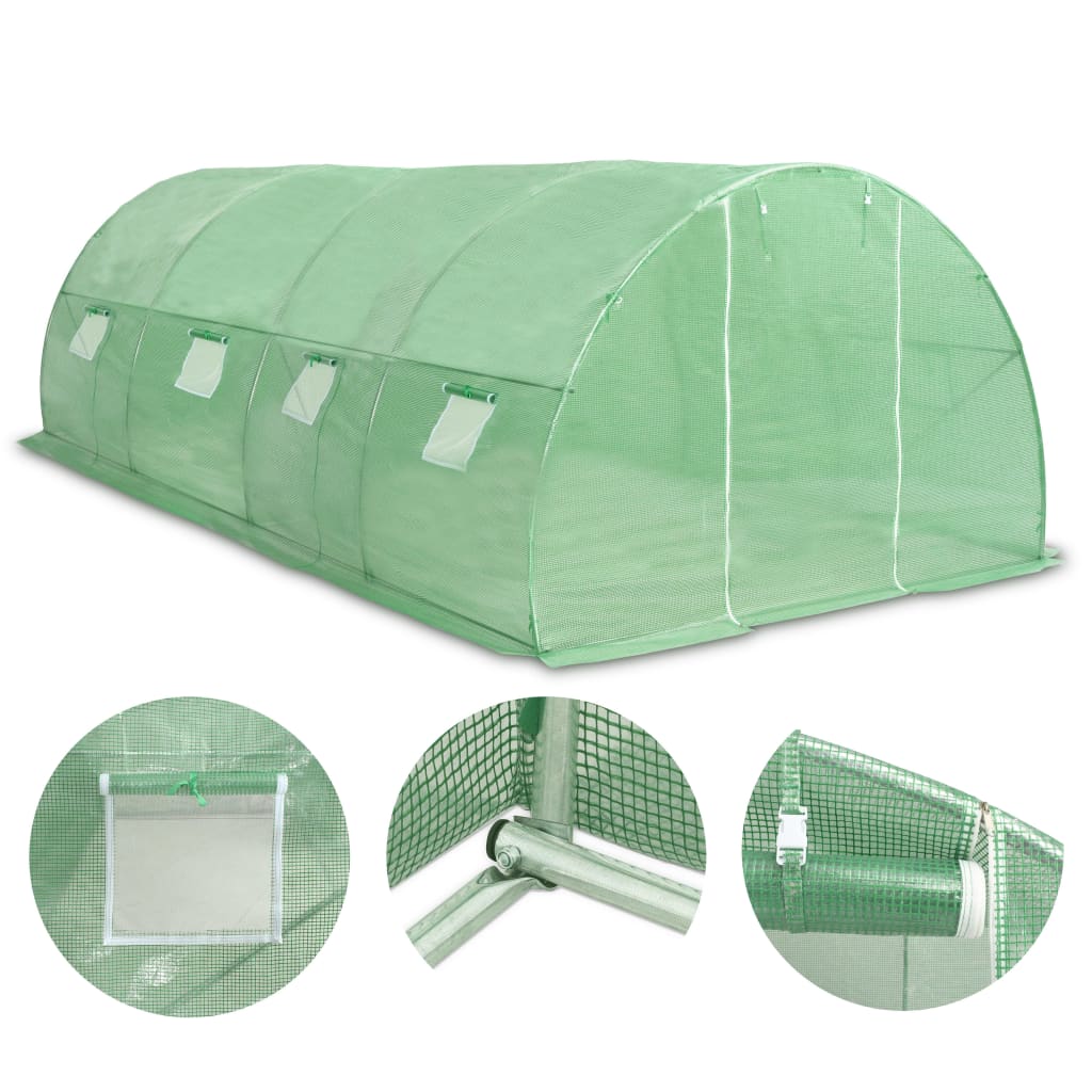 Greenhouse 18 m? 600x300x200 cm