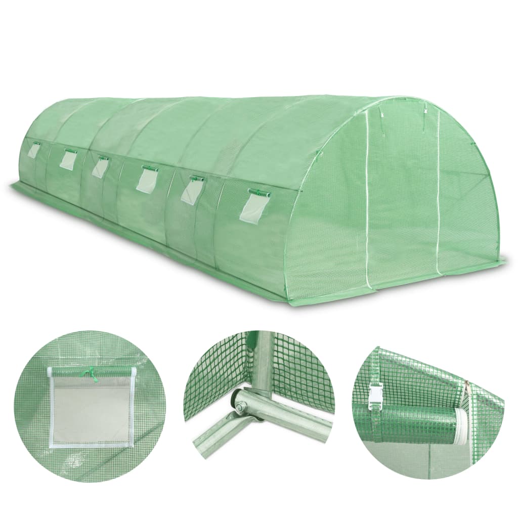 Greenhouse 27 m? 900x300x200 cm