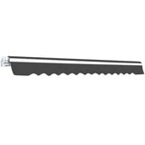 Folding Awning Manual Operated 350 cm Anthracite - Side View