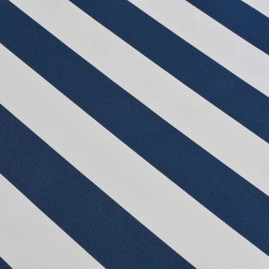 Folding Awning Manual Operated 400 cm Blue/White