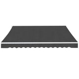 Folding Awning Manual Operated 400 cm Anthracite