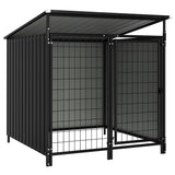 Outdoor Dog Kennel 133x133x113 cm