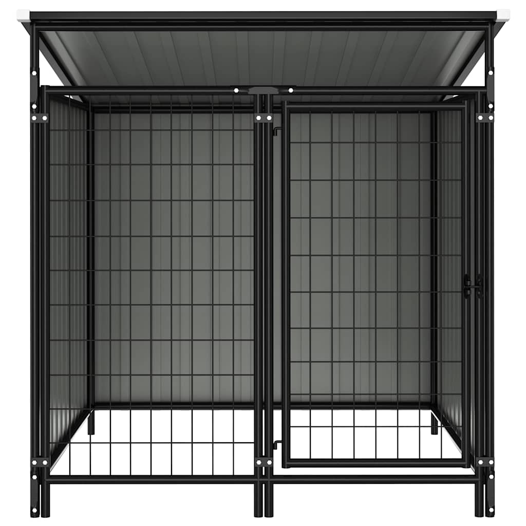 Outdoor Dog Kennel 133x133x113 cm