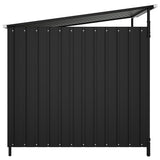 Outdoor Dog Kennel 133x133x113 cm - Side View