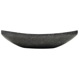 Sink 50x35x12 cm Marble Black
