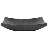 Sink 50x35x12 cm Marble Black