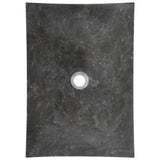 Sink 50x35x12 cm Marble Black
